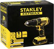 Trapano Avvitatore con Percussione 18V 2.0Ah STANLEY FATMAX FMCK626D2SA