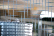 Rete elettrosaldata per recinzione con triplice strato di zinco nella saldatura maglia 6x6 Rotolo 25 mt Alta 100 cm