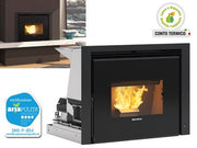 Camino da incasso inserto a pellet 10 kw Comfort P70 AIR Nordica Extraflame