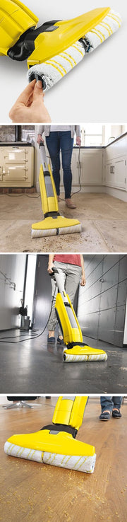 Lavasciuga pavimenti elettrico per casa a rulli Karcher FC 5 NEW