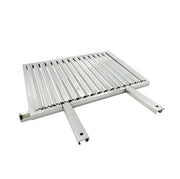 Griglia in acciaio INOX con raccogligrasso per BBQ con piano di cottura 60x40