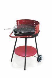 BBQ Barbecue griglia rimovibile in acciaio inox struttura in metallo ripiano inferiore con ruote