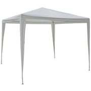 Gazebo bianco copertura impermeabile montaggio rapido kit 3x3 m Tropico Esté