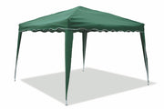 Gazebo estensibile chiudibile 3x3 mt in alluminio e poliestere Leroy