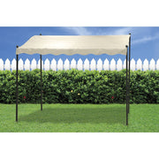 Pergola 3x2,5 mt da esterno giardino con struttura in metallo e telo in poliestere impermeabile Pergo