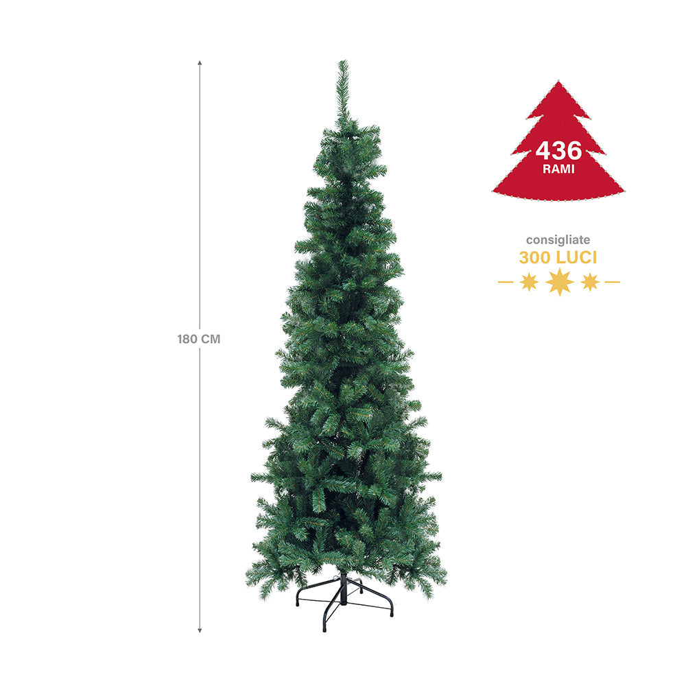 Custodia per albero di natale in polietilene rinforzato - 180 cm