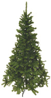 Albero di natale abete verde in PVC Sestriere