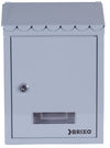 Cassetta postale con tetto L21xP7xH30 cm Brixo Popular Grigio