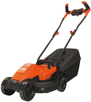 Tosaerba 1200W taglio 32 cm altezza regolabile impugnatura bike Black+Decker BEMW 451 BH