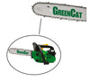 Kit carving barra + catena + pignone ricambi per motosega GreenCat GC25