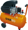 Compressore carrellato 50 litri 8 bar Brixo Ghibli