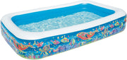 Piscina rettangolare gonfiabile per bambini 305x183xH56 cm.