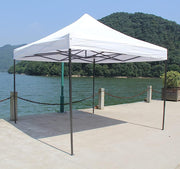 Gazebo a fisarmonica 3x4,5 mt pieghevole in alluminio e poliestere 300D Cleva