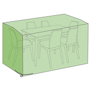 Telo cover protettivo 210x160x80 cm impermeabile per tavolo rettangolare e sedie con cordino di chiusura