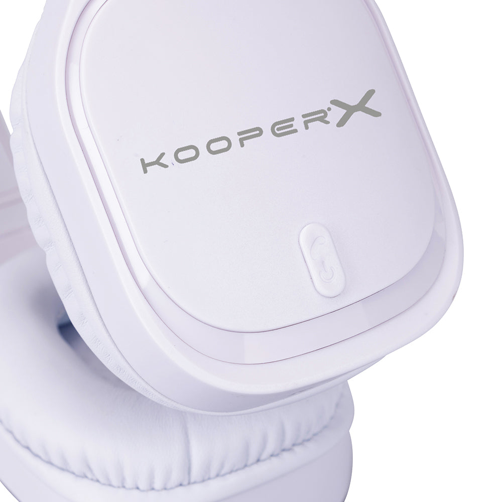 Cuffie On-Ear Bluetooth Led Esterni Durata 10 Ore Auricolari Senza Fil