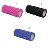 Foam roller rullo massaggiante per esercizi fitness in PVC e gomma