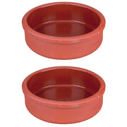 Ciotole in terracotta da forno set due cocotte da antipasto e dolce Autentica SìChef