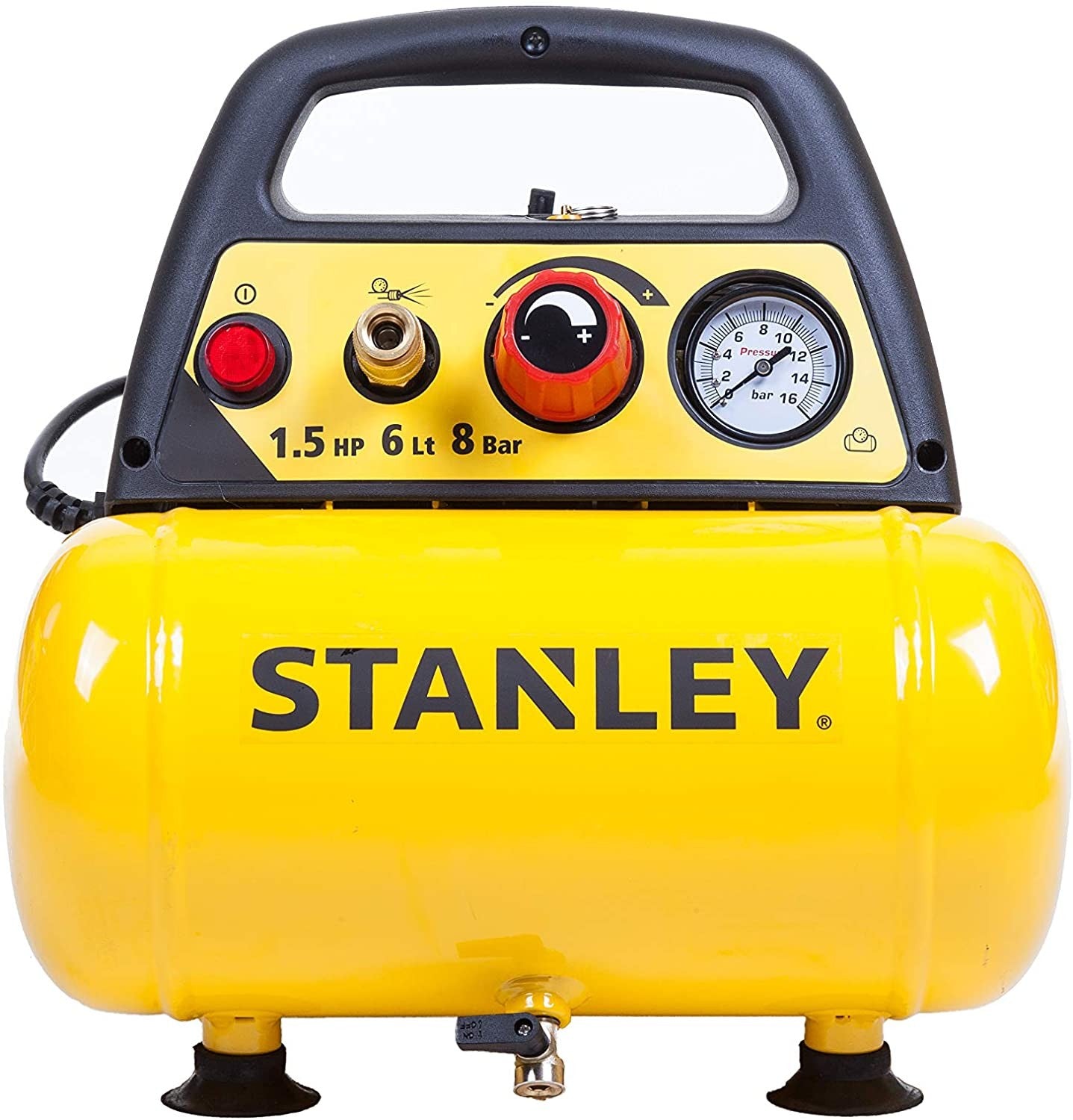 Compressore 6 Lt 1,5HP Stanley D 200 DN200/8/6 – Briconess