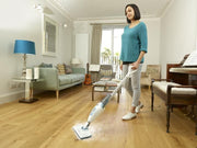 Lavapavimenti scopa a vapore 1300 watt con testa snodabile steam mop BLACK+DECKER FSM1605