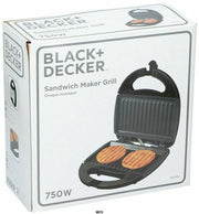 Piastra Elettrica Tostiera da cucina BLACK+DECKER TS2020