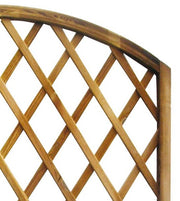 Pannello in legno di pino impregnato traliccio ad arco per recinzioni e decorazioni piante rampicanti LASA