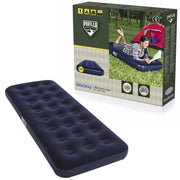 Materasso Gonfiabile Airbed Singolo Velluto Blu Floccato Pavillo Bestway 67000