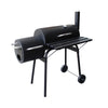 Barbecue a carbone con griglia in acciaio ed affumicatore laterale Essex