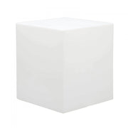 Cubo led 40x40x40 cm a luce bianca fredda per decorazione viali o ingresso locali