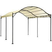 Gazebo arcato 3x4 mt con telo in poliestere rimessa auto copertura ombreggiante Gwenda