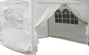 Set 4 pareti in poliestere 3x3 mt con 1 finestra e 1 porta per gazebo Hope