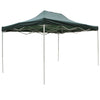 Gazebo da giardino 3x4,5 mt in acciaio e poliestere verde Lavinia