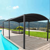 Gazebo pergola allungabile telescopico da 3 a 6 mt con struttura in acciaio e telo in poliestere Michelle