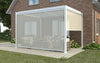 Tenda laterale in textilene per pergola bioclimatica lato 370x218 cm Ocean