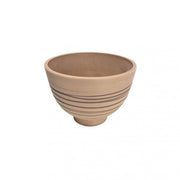 Vaso tondo basso largo da giardino in fibra di argilla 41x41x27 cm Hoya