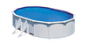 Piscina in acciaio Ovale 500x300x120 h con depuratore a sabbia serie Fidji GRE KIT500ECO