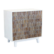 Mobile credenza da interno a 2 ante in legno con decoro in rilievo Linea Classic