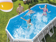 Piscina rettangolare con struttura Prism Frame 488x244x107 h Intex 26792