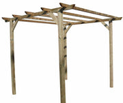 Pergola in legno di pino autoclavato 300x300xH240 cm LASA