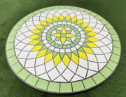 Tavolo Limonaia mosaico da esterno giardino 92xH72 cm Garden Deluxe Collection