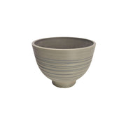 Vaso tondo basso largo da giardino in fibra di argilla 41x41x27 cm Hoya