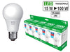 Set 5 lampadine led 15W E27 basso consumo