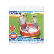 Piscina autoportante gonfiabile a 3 anelli per bambini con kit di riparazione 51025 Bestway