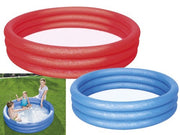 Piscina autoportante gonfiabile a 3 anelli per bambini con kit di riparazione 51025 Bestway