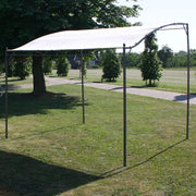 Gazebo veranda in acciaio pergola addossata autoportante 3x2,5 mt Cleopa