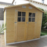 Casetta da giardino in legno di abete Garden Wooden Cottage a pannelli Val Gardena