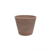 Vaso tondo da esterno giardino in fibra di argilla Ø41x33,3 cm Echium